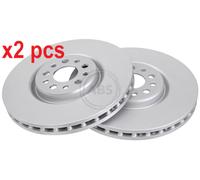 X2 PCS L&R SIDES BRAKE DISC 17445