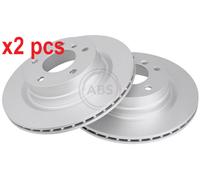 2x Original a. B. S. S. Brake Disc 17603 for BMW
