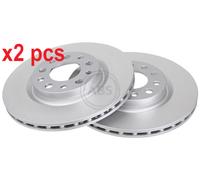 X2 PCS L&R SIDES 17630 BRAKE DISC A.B.S.