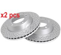 X2 PCS L&R SIDES 17670 BRAKE DISC A.B.S.
