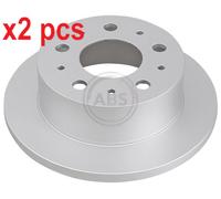 X2 PCS L&R SIDES 17769 BRAKE DISC A.B.S.