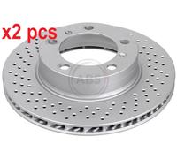 X2 PCS L&R SIDES 17875 BRAKE DISC A.B.S.