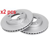 X2 PCS L&R SIDES 17916 BRAKE DISC A.B.S.