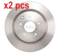 X2 PCS L&R SIDES 17952 BRAKE DISC A.B.S.