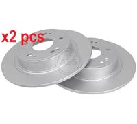 X2 PCS L&R SIDES 17973 BRAKE DISC A.B.S.