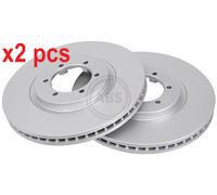 X2 PCS L&R SIDES 18000 BRAKE DISC A.B.S.