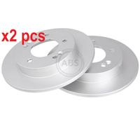 A.B.S. 2 X BRAKE DISC 18047 FOR HYUNDAI KIA