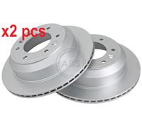X2 PCS L&R SIDES 18104 BRAKE DISC A.B.S.