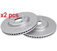 X2 PCS L&R SIDES 18112 BRAKE DISC A.B.S.