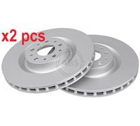 X2 PCS L&R SIDES 18173 BRAKE DISC A.B.S.