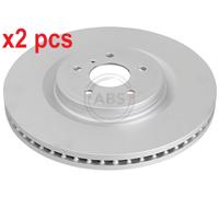A.B.S. COATED Brake disc 18214 355 32 5 114,3 Vented Coated INFINITI: QX70 Off-Road, Q50 Saloon, Q70, NISSAN: 370Z Coupe