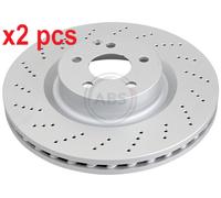 X2 PCS L&R SIDES 18285 BRAKE DISC A.B.S.