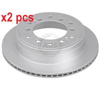 2x Original A.B.S. Brake Disc 18335 for Toyota