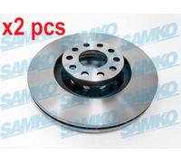 X2 PCS L&R SIDES A1018V BRAKE DISC LPR