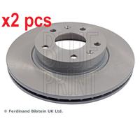 X2 PCS L&R SIDES ADJ134330 BRAKE DISC BLUE PRINT