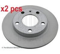 X2 PCS L&R SIDES ADV184323 BRAKE DISC BLUE PRINT