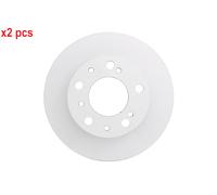 Bosch BD2025 Brake Discs - Front Axle - ECE-R90 Certified - 1 Set of 2 Discs