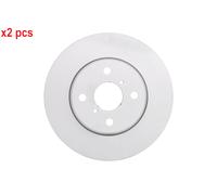 1X Brake disc for BOSCH 0 986 479 C06 TOYOTA YARIS (_P9_) 1 2005-2011