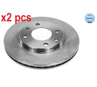 X2 PCS L&R SIDES BRAKE DISC 11-15 521 0031