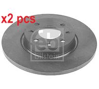 X2 PCS L&R SIDES BRAKE DISC 11460