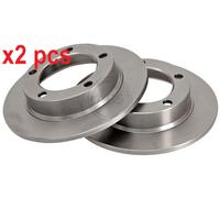 X2 PCS L&R SIDES BRAKE DISC 15026