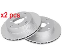 X2 PCS L&R SIDES BRAKE DISC 15992