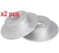X2 PCS L&R SIDES BRAKE DISC 16489