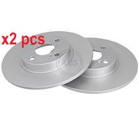 X2 PCS L&R SIDES BRAKE DISC 16543