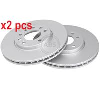 X2 PCS L&R SIDES BRAKE DISC 16953