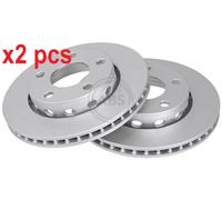 X2 PCS L&R SIDES BRAKE DISC 17221