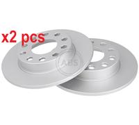 X2 PCS L&R SIDES BRAKE DISC 17332