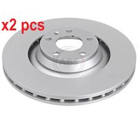 2x Original A.B.S. Brake Disc 17595 for Audi
