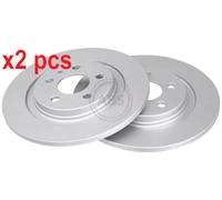 X2 PCS L&R SIDES BRAKE DISC 17617