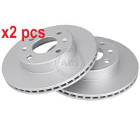 X2 PCS L&R SIDES BRAKE DISC 17643