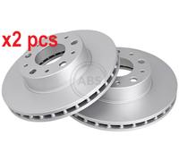 X2 PCS L&R SIDES BRAKE DISC 17740