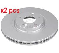 X2 PCS L&R SIDES BRAKE DISC 17834