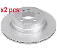 X2 PCS L&R SIDES 17870 BRAKE DISC A.B.S.