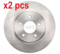 2x Brake disc Vented 17899 A.B.S. for FORD MAZDA FORD USA