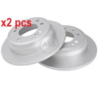X2 PCS L&R SIDES BRAKE DISC 17910