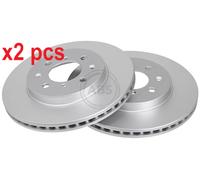 2x Original a. B. S. S. Brake Disc 17956 for Honda