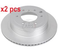 A.B.S. COATED Brake disc 17964 332 18 6 139,7 Vented Coated MITSUBISHI: PAJERO 4