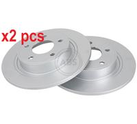 X2 PCS L&R SIDES BRAKE DISC 18033