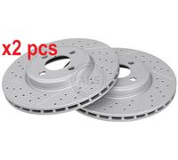 2x Original a. B. S. S. Brake Disc 18185 for Mini