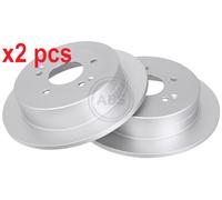 2x Original a. B. S. S. Brake Disc 18226 for Ssangyong