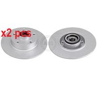 X2 PCS L&R SIDES BRAKE DISC 18642C