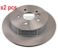X2 PCS L&R SIDES BRAKE DISC 31364
