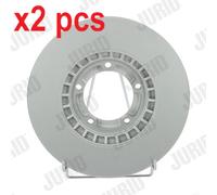 X2 PCS L&R SIDES BRAKE DISC 562768JC