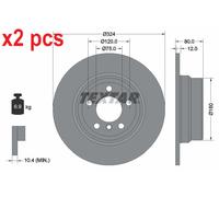 X2 PCS L&R SIDES BRAKE DISC 92107403
