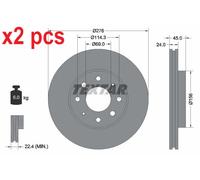 X2 PCS L&R SIDES BRAKE DISC 92110500