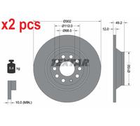 X2 PCS L&R SIDES BRAKE DISC 92132503